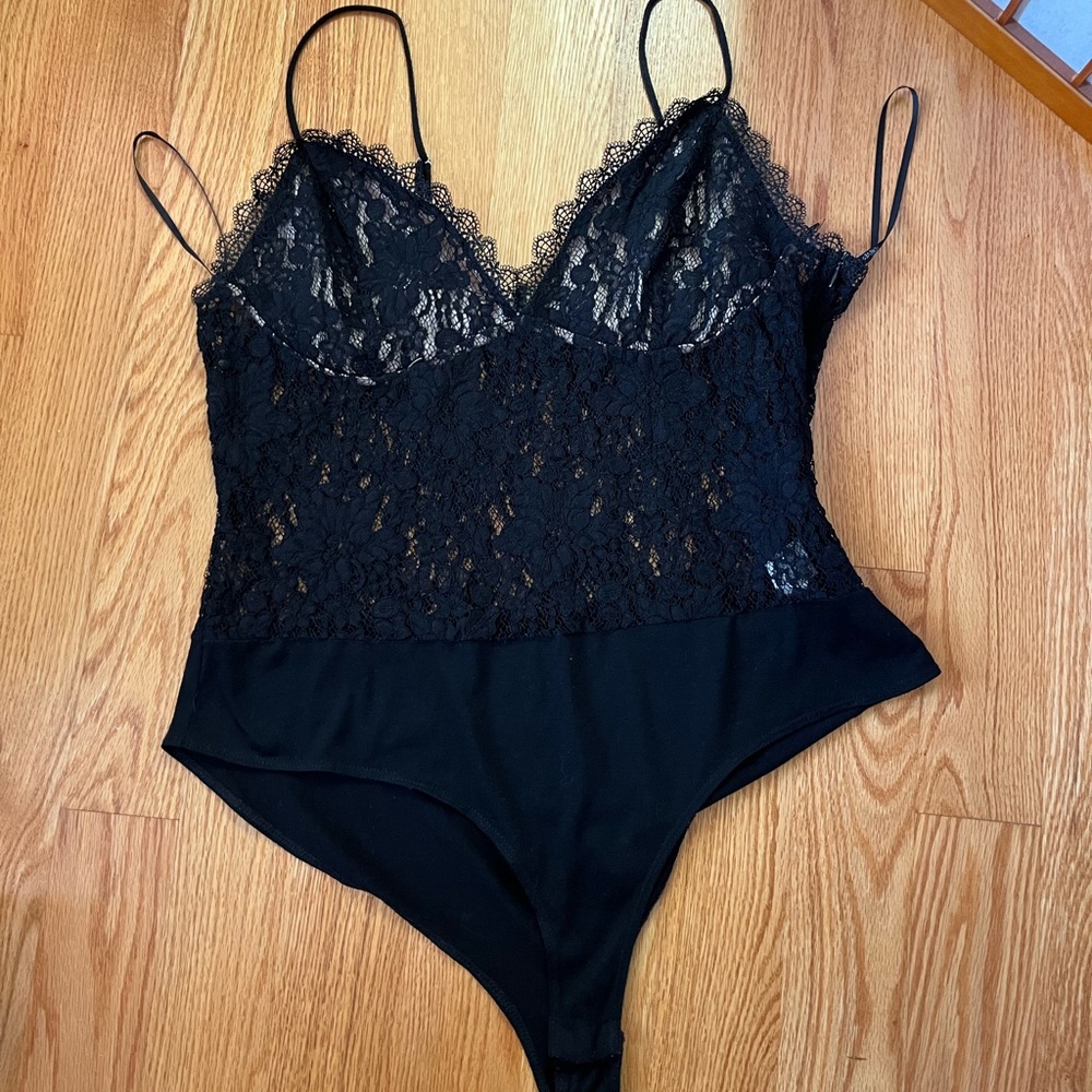Lace Forever 21+ bodysuit